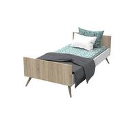Lit Junior En Bois - Seventies Marron 90X190