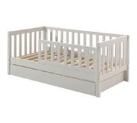 Vipack Lit junior tiroir gigogne blanc
