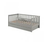 Lit Junior Tiroir Gigogne Gris