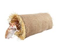 Lit Lapin Douillet Nid-Tunnel Naturel Douillet Et Confortable, , Sommeil, | Lit Lounge Repos Animaux Pour Petits Animaux Intérieur Extérieur Nid Douillet Tunnel Jouet Repos Espace Privé S