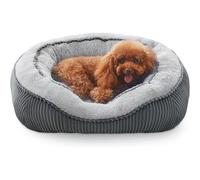 Lit lavable et confortable pour niche pour chien, matelas de couchage en polaire pour chien, tapis de lit épais pour animal de compagnie, coussin de couchage confortable pour chien, coussin de