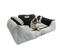 Lit Lavable Imperméable pour Chien Cordura - Coussin Durable Fibre Siliconée - Sans Odeur Après Accidents - Anti-Allergique Fait en Pologne - Grandes Tailles Jusqu’à 145x115cm KING DOG