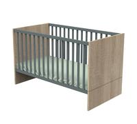 Lit Little Big Bed 70x140cm Nova Gris Volcan