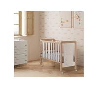 Lit Luciana 120x60 Blanc/Bois