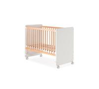 Lit Lupita 120x60 Blanc/Bois simple