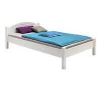 Lit marie idimex 108 x 211 x 70 cm en pin sans sommier de couleur Blanc G