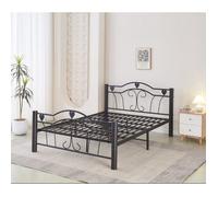 LIT METAL HERCULE NOIR 140X190cm