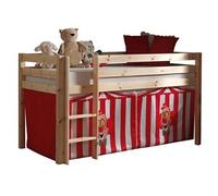 Paris Prix – Lit enfant « Pino Cirque » – Pin massif 90x200 cm Naturel