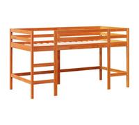 vidaXL Lit mezzanine enfants avec échelle 90x190 cm bois de pin massif, lit mezzanine, lit mezzanine avec échelle 852399