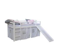 Lit mi-haut 90x200 étoiles avec matelas