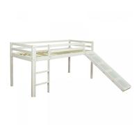 Lit Mi-Hauteur - Couleur Blanc