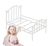 Lit Miniature - 16 x 11 x 10 cm - Vintage Doll House Furniture - Lit de Meubles réaliste - Crèche de Maison de - Mini canapé décoratif pour Maisons de, hôtels, Objets de Collection