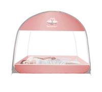 Lit Moustiquaire - Protection en Maille Portable Pliable | Filet De Couchage À Double Porte | Grand Espace Protection Contre Les Insectes Chambre À Coucher Chambre d'enfant Camping Voyage Tente De