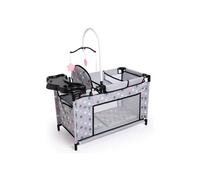 Lit multifonction pour poupee 33-46cm, Etoiles - Ensemble de Jeu poupon, Nurserie, Accessoires Baby - Set Jouet Fille et Carte