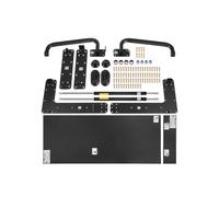 Lit Mural Escamotable - DUOKU - Pleine Grandeur - Support Robuste - Levier Pneumatique - 1 Place