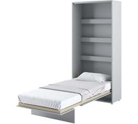 Lit mural Lit escamotable BED CONCEPT BC-03 Vertical 90x200 GRIS MATT Lit mural escamotable, lit escamotable armoire, armoire avec lit escamotable intégré dans sommier à lattes