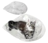 Lit mural lit pour dormir-, meubles pour chat montage étagère murale, transparent Han - faux mur chat avec ventae sans danger pour les chats de se reposer et de dormir. La conception donne au