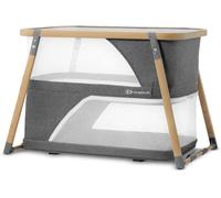 Lit parapluie 4 en 1, Lit bébé avec matelas, de la naissance, fonction parc, sac de transport inclus gris TU