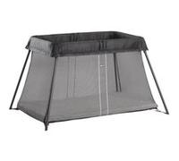 Lit parapluie BabyBjörn Light Noir + Drap housse blanc Noir G