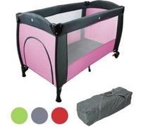 Lit parapluie bébé 60 x 120 cm avec matelas - Rose Rose G