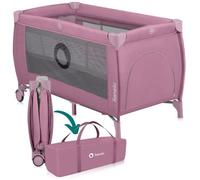 LIONELO Stefi lit Bebe jusqu'à 15 kg, entrée latérale, Dispositif de Protection Contre Le Pliage accidentel LockGuard, système de Pliage Rapide, Sac de Transport