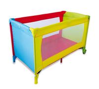 Lit parapluie de voyage rouge, vert, jaune, bleu TU