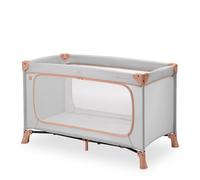 hauck Lit Parapluie avec Ouverture XL Dream N Play Plus, Dusty Cork | Pliage compact, avec sac de transport, de la naissance à 15 kg / 3 ans, lit bébé et parc 2 en 1 (sans matelas)