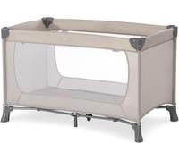 Lit Parapluie Dream N Play 120 X 60 Cm - Pour Bébés Et Enfants De La Naissance À 15 Kg, Léger, Pliage Compact, Sac De Transport Et Fond Pliable Inclus, Beige - 1 Unité (Lot De 1)