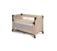 Lit parapluie enfant Esti 3 en 1 avec Côté Rabattable Marron