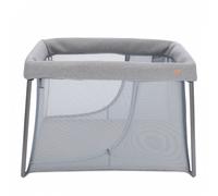 Béaba Lit parapluie Eazy Sleep 3-en-1 évolutif léger 6,8 kg pliable matelas inclus Gris chiné/Galet