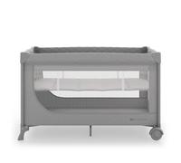 Lit Parapluie Kinderkraft Leody Up 2 En 1 Avec Pliage Rapide, Double Niveau, Entrée Zippée, Roulettes Et Maille Aérée Gris TU