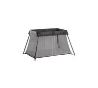 Lit parapluie Light Noir + Drap housse blanc