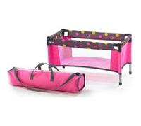 Lit parapluie pour poupée - Dim. 54x31x32 cm - Poupon max 50 cm