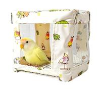 Lit Perruche Balançoire d'en Cage à Oiseaux Tente nid de Couchage | Hamac pour calopsitte confortable Pour Perruche Calopsitte Perroquet Conure Cacatoès Inséparable Canari Diamant Mandarin