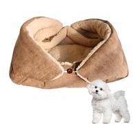 Lit pliable pour chat - Coussin respirant pour animal domestique - Cachette lavable pour chat - Canapés d'intérieur pour animaux de compagnie - Maison chaude pour chien - Lit d'hiver pour chat endormi