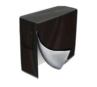 Lit pliant 210D résistant à la poussière et imperméable pour une utilisation intérieure et extérieure Noir