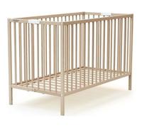 Lit Pliant Brut - FORMULA BABY - 60 x 120 cm - Bois - Lit à barreaux