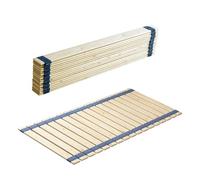 Lit Pliant en Bois Massif, Support de Matelas Horizontal Robuste pour Chambre à Coucher, Rangement Facile, 70 x 150 cm
