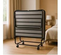 Lit pliant GRAND HOTEL (90 cm) Matelas HR 24 kg NON FEU