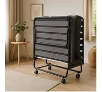 Lit pliant Grand Hôtel (90cm) Matelas HR 38 kg non feu