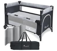 Lit portable pliable pour la nuit gris