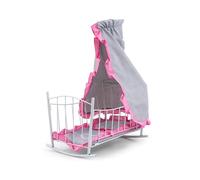 Lit poupée - MILLY MALLY - Lily Prestige - Ciel de lit Rose - Pour enfants à partir de 3 ans - Mixte