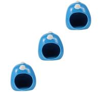 Lit pour animal de compagnie. 3 Pcs Nid Hamster Maison Grotte Hamster Maison Lit d'été Petit Anima Maison Pet Little Critters Ha