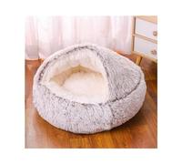 Lit pour Animal de Compagnie en Forme de Patte d'ours Mignon, Amovible et Lavable en Hiver Chaud pour Grand Chien Golden Retriever Kennel, adapté à la litière pour Chat à Somm