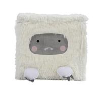 Lit pour Animal Domestique, 36 X 36 X 36 Cm, Pratique, Grand Espace, Anti-Rayures, Pliable, Grotte pour Chat, Confortable et Mignonne Maison pour Chat, Lit Semi-fermé Portable