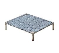 Lit pour animaux de compagnie Chenil for chien, lit de camp, amovible et lavable hors du sol, résistant à l'humidité, for animaux de compagnie, respirant, for chat Lit facile à Nettoyer(9,M(60*50*12cm