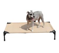 Lit pour animaux de compagnie Chenils for chats et chiens for toutes les saisons, lit de camp for animaux de compagnie détachable et lavable, lit respirant for chiens Lit facile à Nettoyer(D,XL-125*80