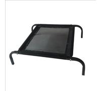 Lit pour animaux de Compagnie Lit de camp pliant en fer for chien, résistant à l'humidité, maille respirante, amovible et lavable, lit de camp for animaux de compagnie Lit facile à Nettoyer(XL)