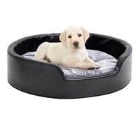 Lit pour animaux - VIDAXL - Rectangulaire - Similicuir - Peluche douce - 69x59x19 cm