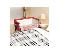 Lit pour Bébé avec Matelas, Berceau Cododo avec Hauteur Réglable, Lit d'Enfant, Lit d'Appoint Chambre à Coucher, 10293